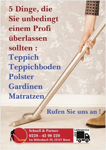 Teppichreinigung Schnell & Partner