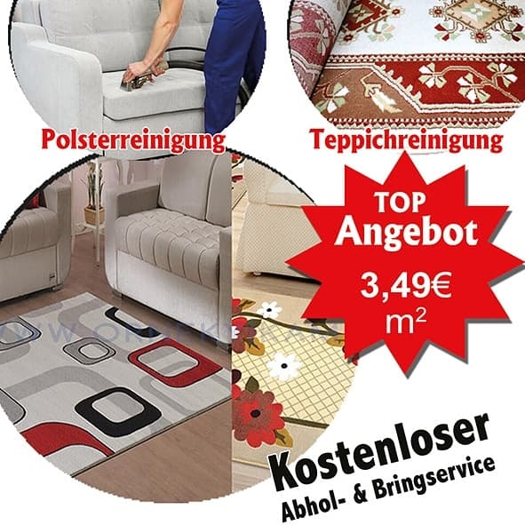 Teppichreinigung, Polsterreinigung Halı Yıkama Hizmeti