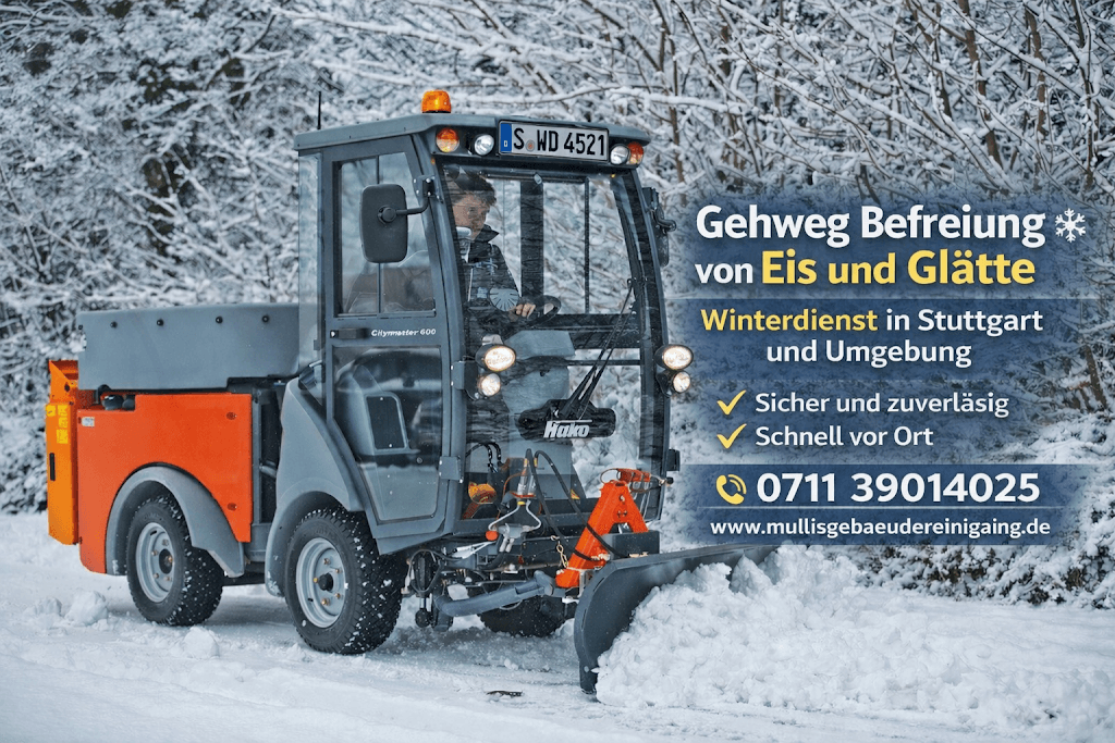 MULLIS Gebäudereinigung GmbH | Hausmeisterservice | Winterdienst