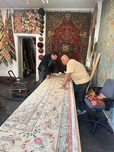 Teppichdienst Abasi, Teppichreinigung Berlin, Orientteppich, Teppichwäsche Berlin — Kundenfoto