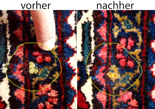Teppichdienst Abasi, Teppichreinigung Berlin, Orientteppich, Teppichwäsche Berlin — Kundenfoto